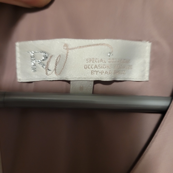 Coquette Bubble Hem Dress Size 0 Rosette Tie Back Wedding Guest - Picture 5 of 9